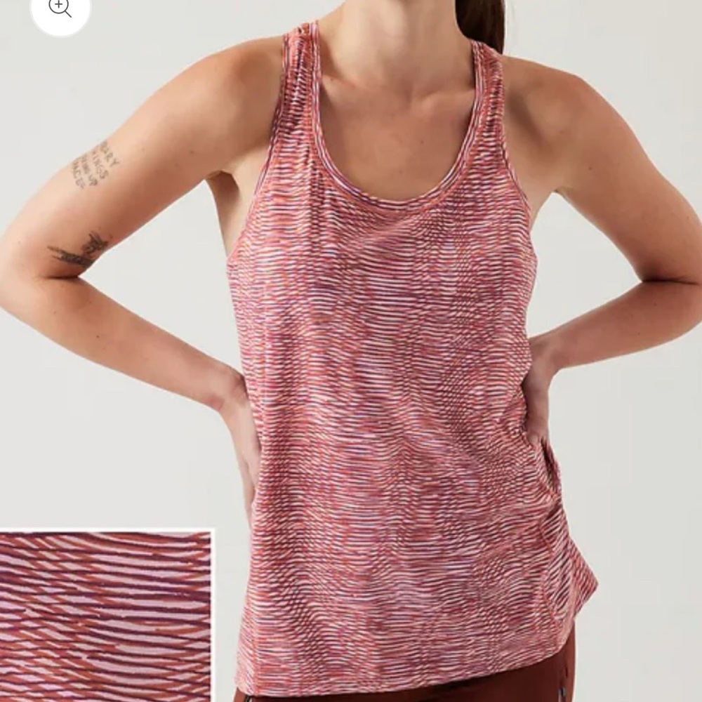 Athleta Ultimate scoop tank, size large
